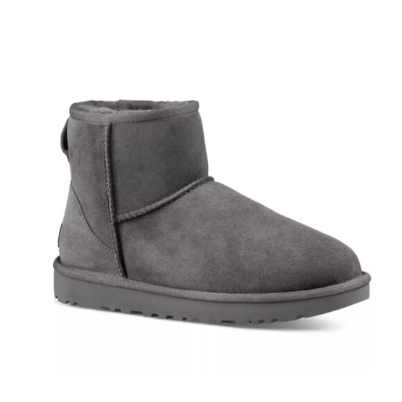 NIB - UGG Women’s Classic Mini II Boots, Gray - Size 8 - Picture 4 of 16